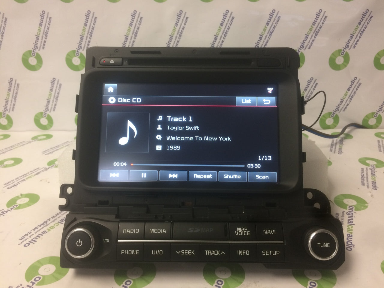 2014 - 2015 Kia Optima OEM GPS Navigation AM FM SAT Touch Screen Radio Receiver