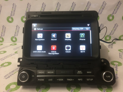2014 - 2015 Kia Optima OEM GPS Navigation AM FM SAT Touch Screen Radio Receiver