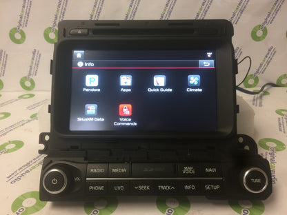 2014 - 2015 Kia Optima OEM GPS Navigation AM FM SAT Touch Screen Radio Receiver