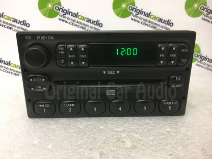 1998 - 2005 Ford Lincoln Mercury AM FM Radio CD Player Receiver