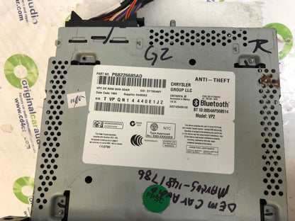 Remanufactured 2013 2014 2015 2016 Dodge Ram Truck Uconnect Multi Media Radio Bluetooth VP2 RA2 Long Block