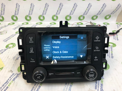 Remanufactured 2013 2014 2015 2016 Dodge Ram Truck Uconnect Multi Media Radio Bluetooth VP2 RA2 Long Block