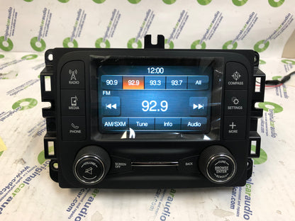 Remanufactured 2013 2014 2015 2016 Dodge Ram Truck Uconnect Multi Media Radio Bluetooth VP2 RA2 Long Block