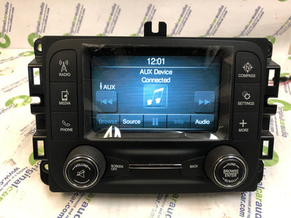Remanufactured 2013 2014 2015 2016 Dodge Ram Truck Uconnect Multi Media Radio Bluetooth VP2 RA2 Long Block