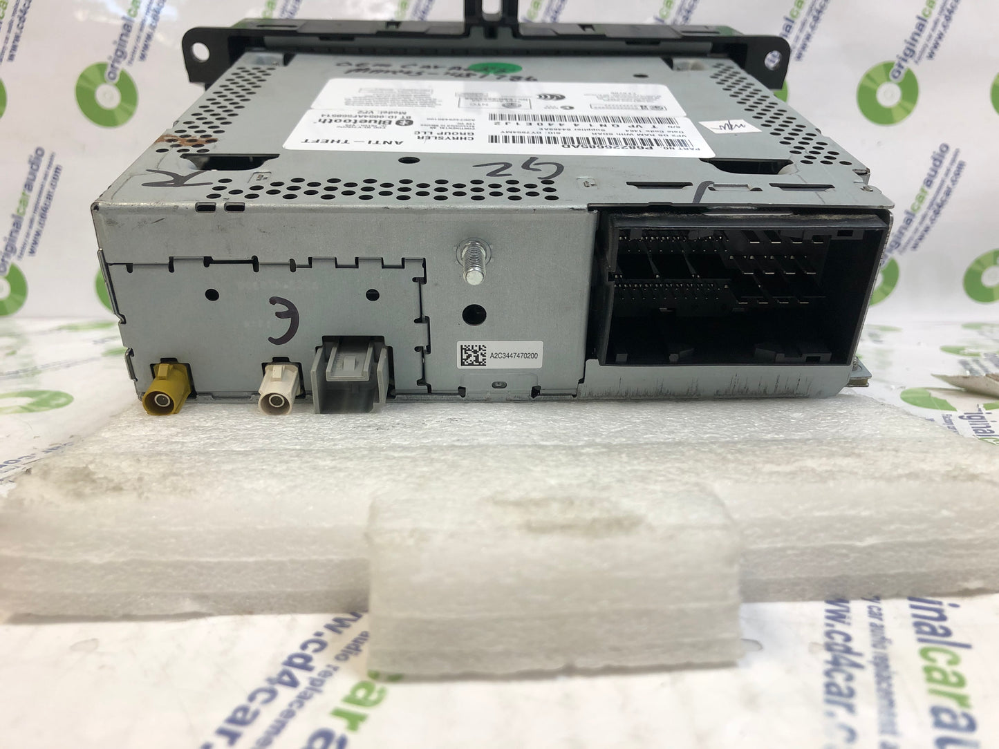 Remanufactured 2013 2014 2015 2016 Dodge Ram Truck Uconnect Multi Media Radio Bluetooth VP2 RA2 Long Block