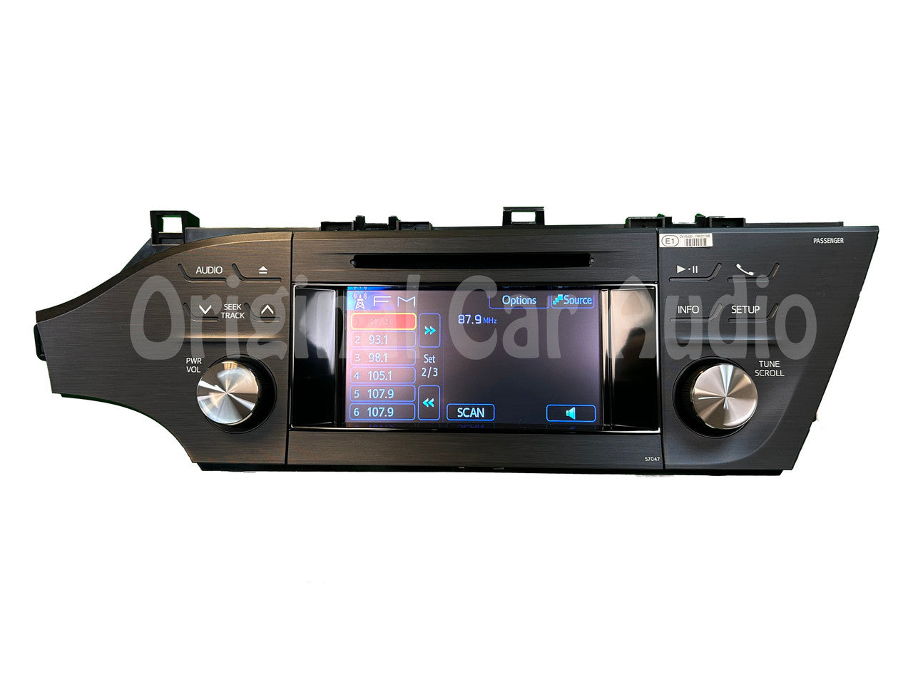 2013 - 2014 Toyota Avalon OEM Radio AM FM CD Player Display Receiver