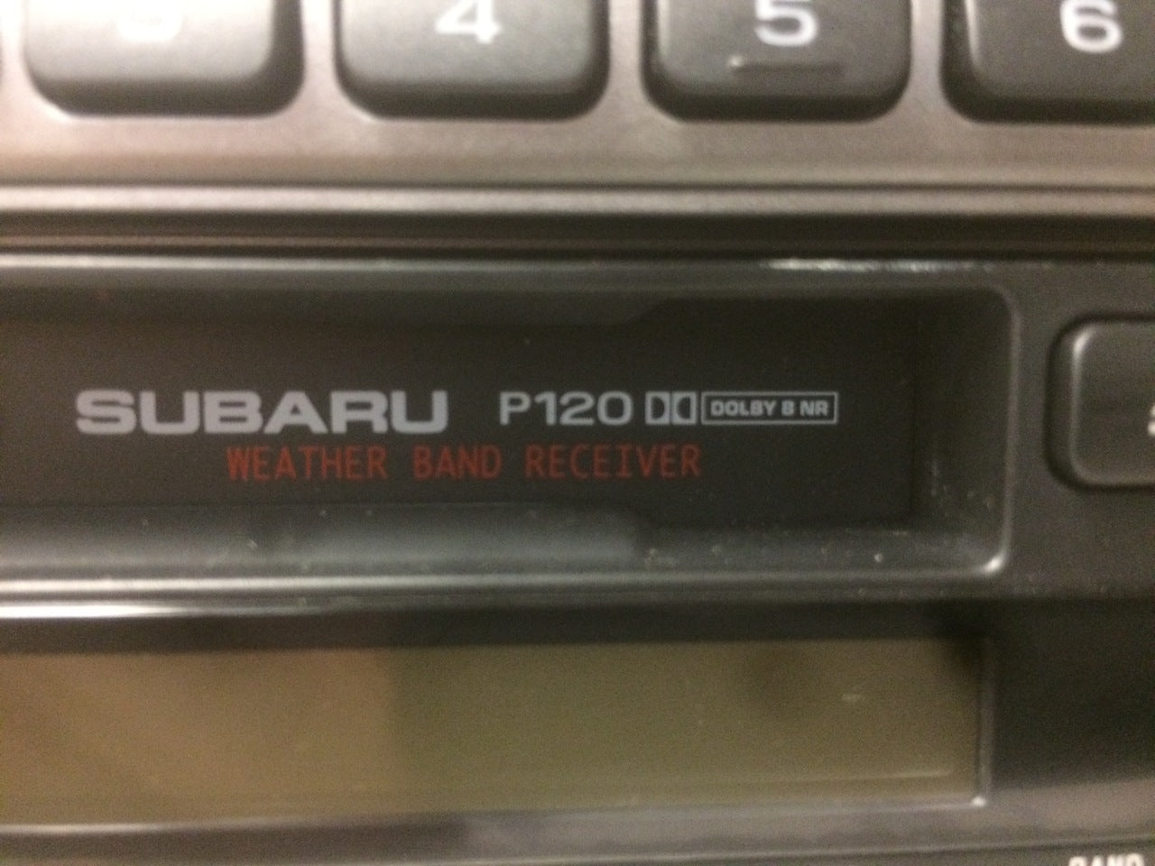 1995 - 2005 Subaru Baja Forester Legacy Outback WRX OEM AM FM Tape Cassette Stereo 6 CD Player Receiver P120