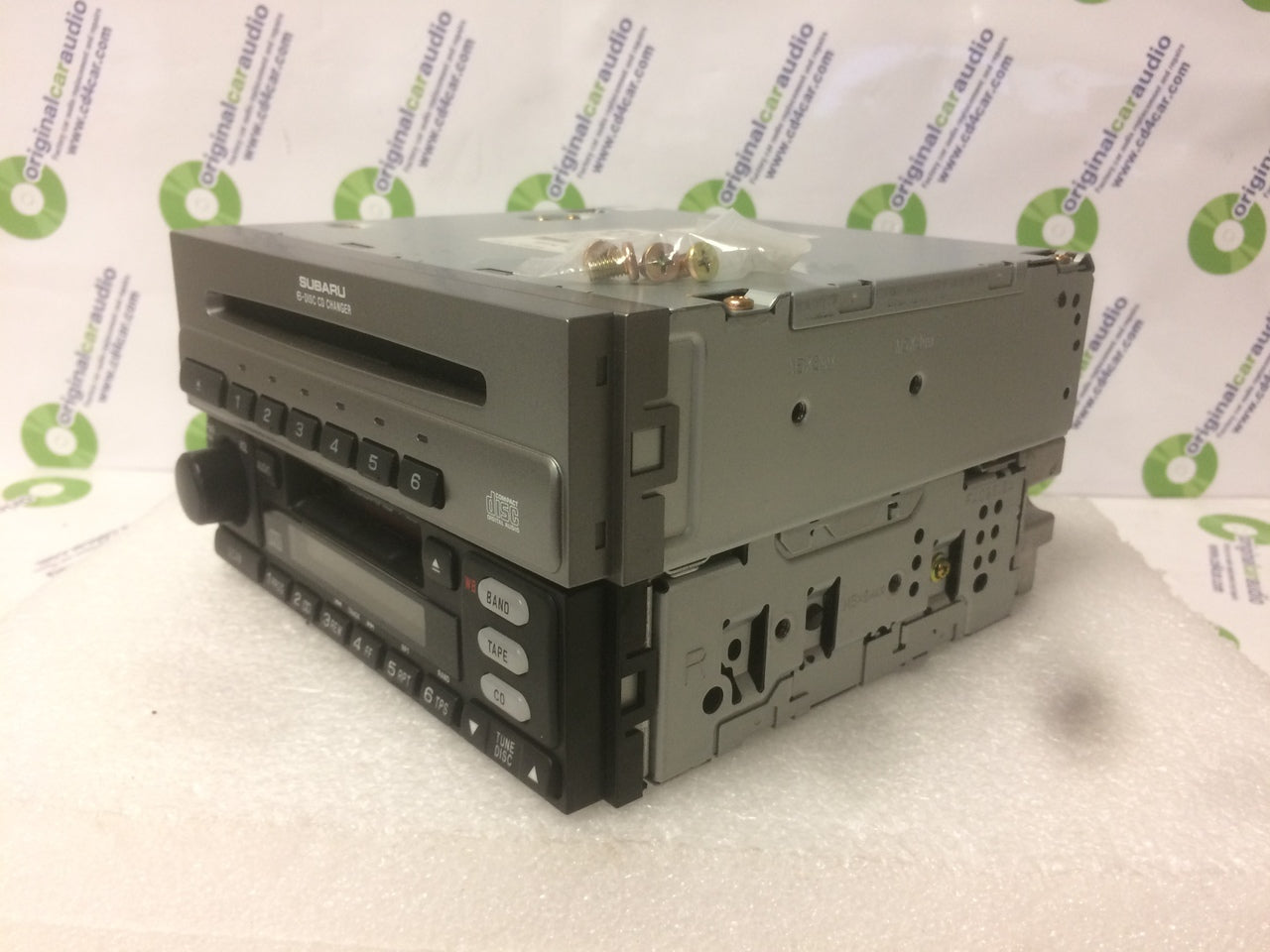 1995 - 2005 Subaru Baja Forester Legacy Outback WRX OEM AM FM Tape Cassette Stereo 6 CD Player Receiver P120