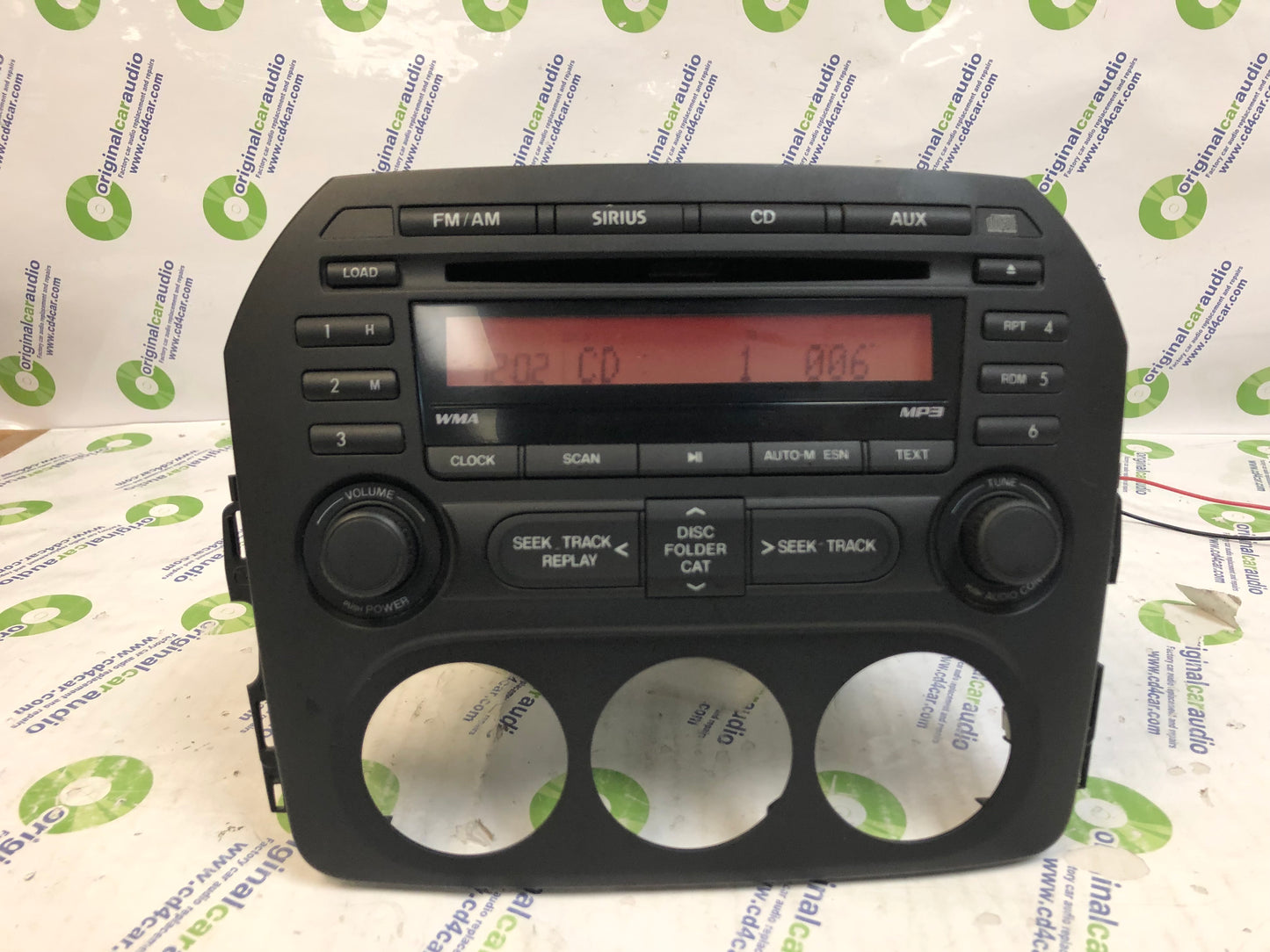 2009-2015 MAZDA MIATA MX-5 Audio AM FM Radio CD Player Receiver ID NH1866AR0