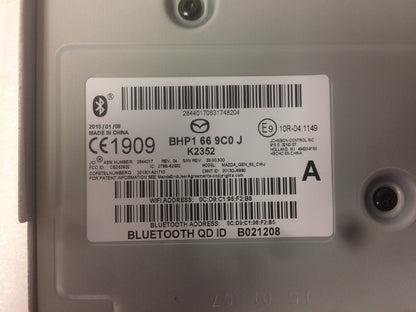 2014 - 2016 Mazda 3 OEM Factory Tuner Receiver Control Touch Screen Display Module Apple Car Play Android Auto