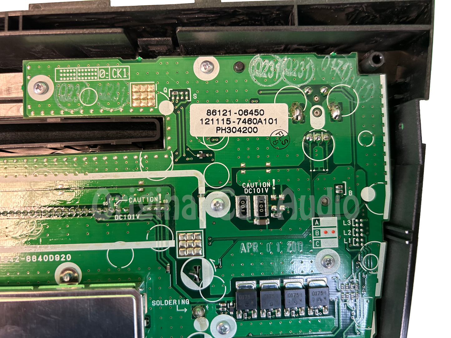 NEW Replacement 2007 - 2011 Toyota Camry OEM Radio Faceplate Only A51888