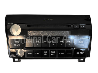 NEW Replacement 2007 - 2012 TOYOTA Tundra OEM Stereo Radio Faceplate Only A51829
