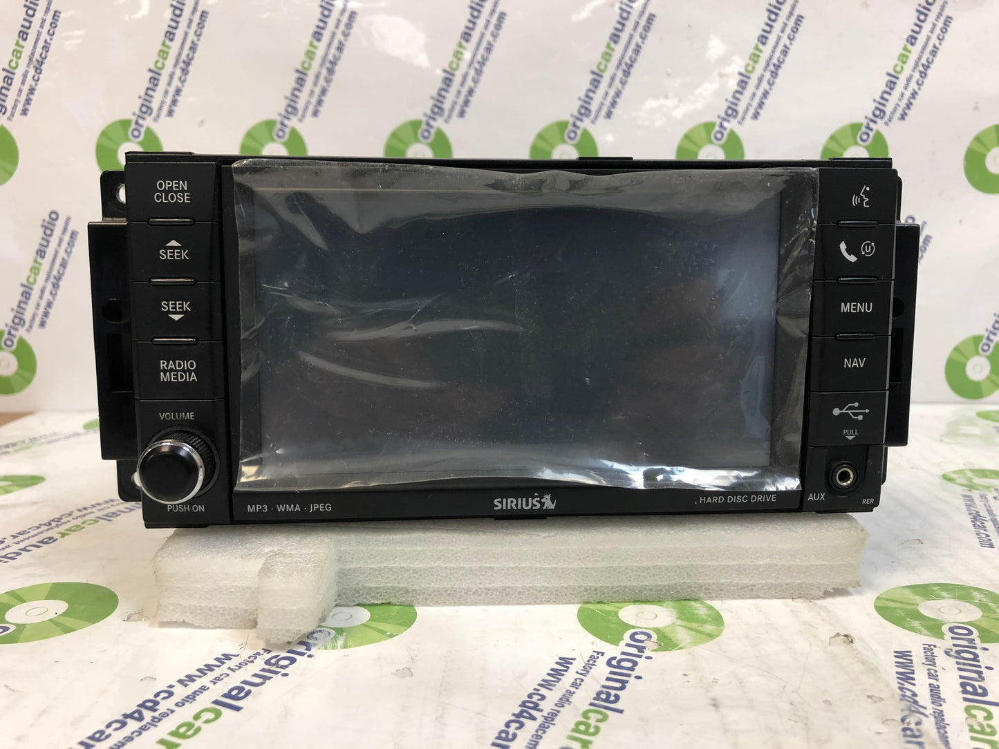 Refurbished 07 08 09 10 Chrysler Jeep Dodge Navigation Radio CD, MP3 and DVD Player RER 2007 2008 2009 2010