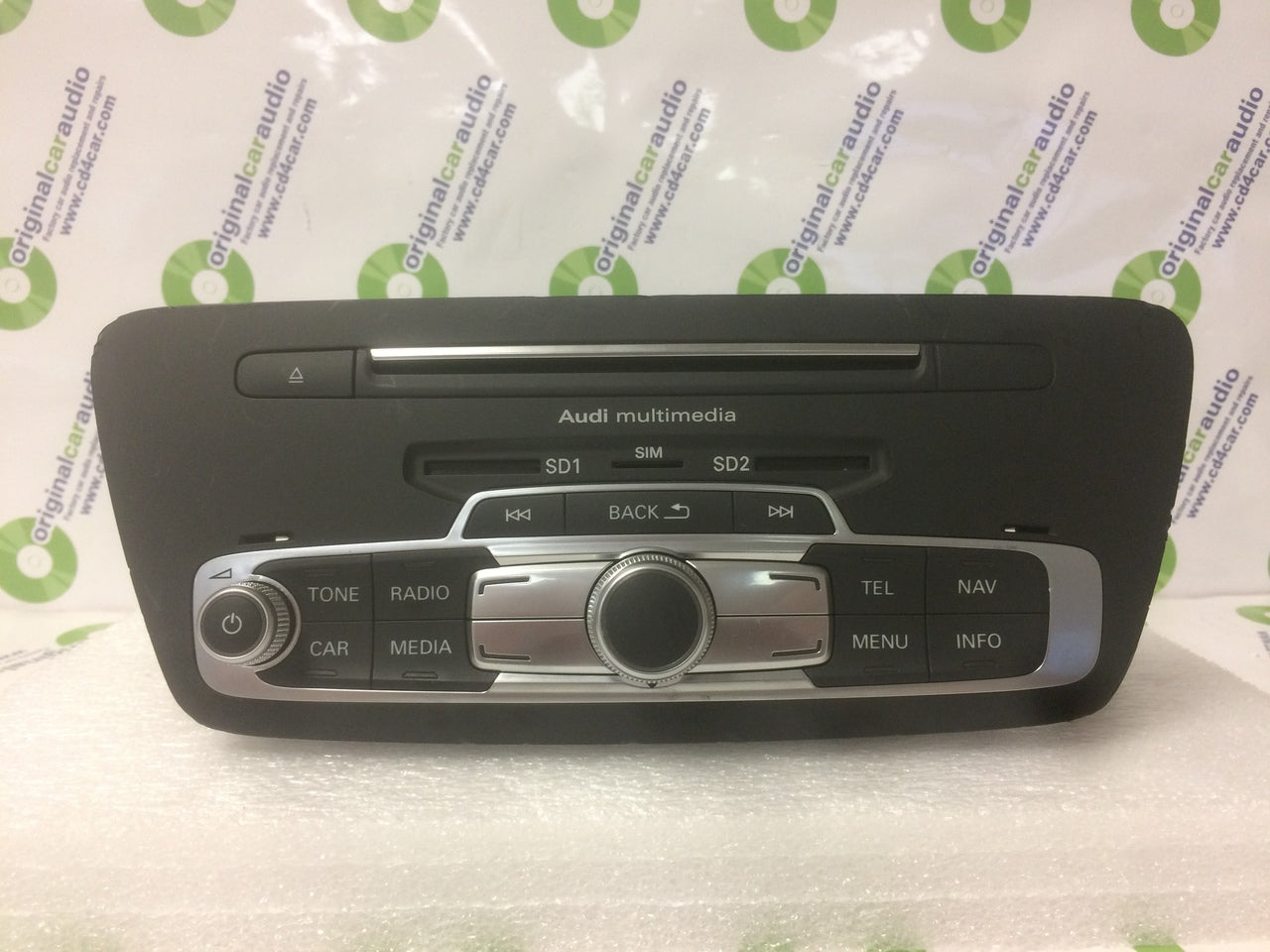 2015 - 2016 Audi Q3 Quattro OEM Navigation Multimedia AM FM Radio SD Sim Card CD Player