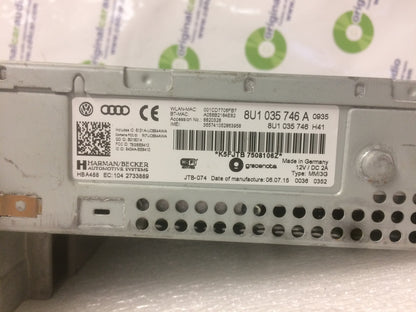 2015 - 2016 Audi Q3 Quattro OEM Navigation Multimedia AM FM Radio SD Sim Card CD Player