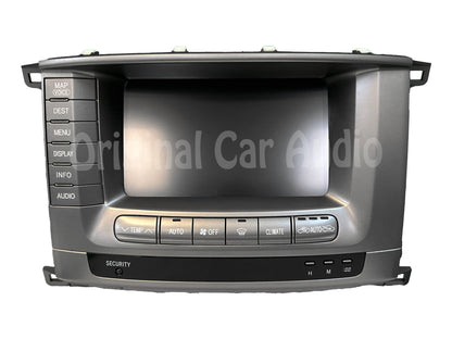 Refurbished 2004 - 2007 LEXUS LX470 OEM GPS NAVIGATION SCREEN DISPLAY MFD CLIMATE CONTROL