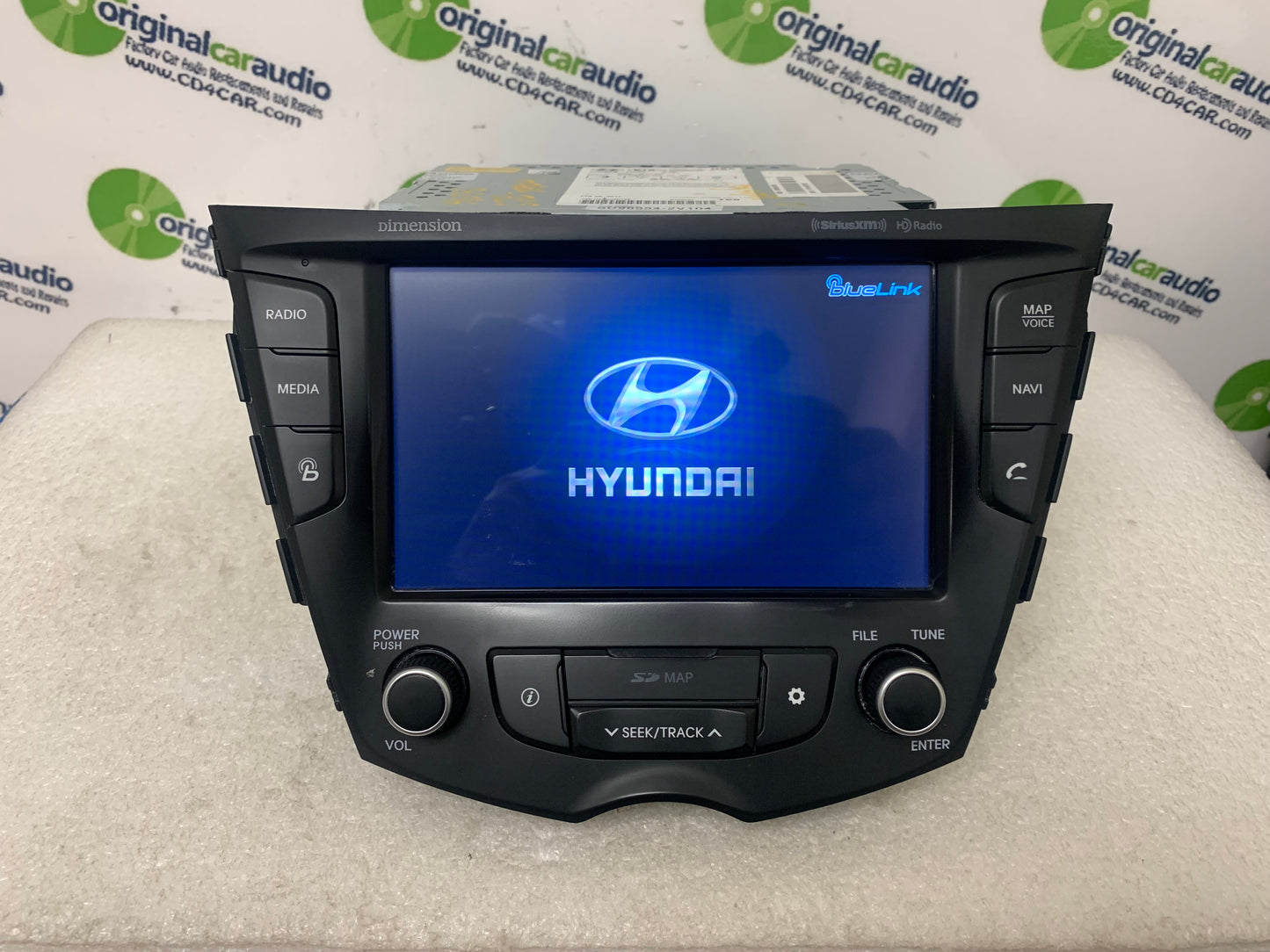 2015 - 2017 Hyundai Veloster Radio Receiver W/ Navigation 96560-2V7114SD