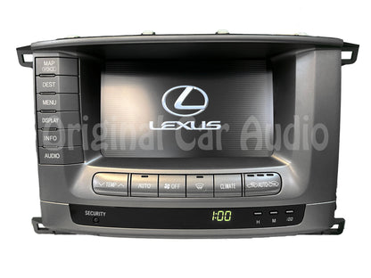 Refurbished 2004 - 2007 LEXUS LX470 OEM GPS NAVIGATION SCREEN DISPLAY MFD CLIMATE CONTROL
