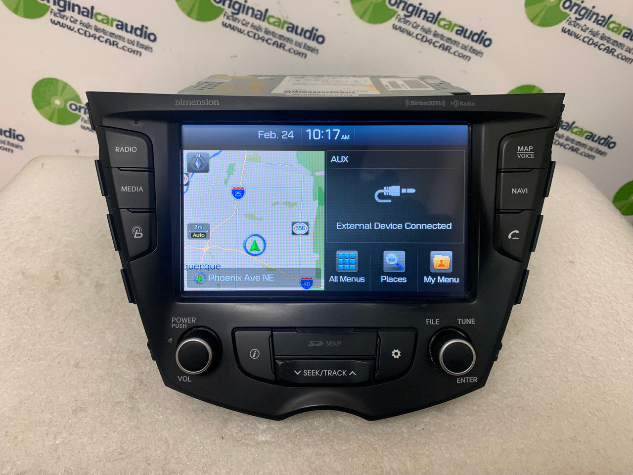 Refurbished 15 16 17 Hyundai Veloster Radio Receiver W/ Navigation 96560-2V7114SD