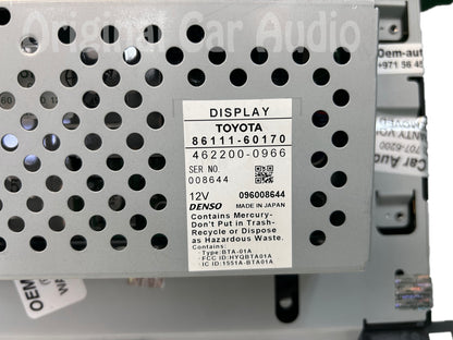 Refurbished 2004 - 2007 LEXUS LX470 OEM GPS NAVIGATION SCREEN DISPLAY MFD CLIMATE CONTROL
