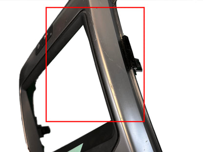 Blemished 2014 - 2015 Ford F150 OEM 8" Touch Screen Display Bezel and Radio Control ONLY GRAY