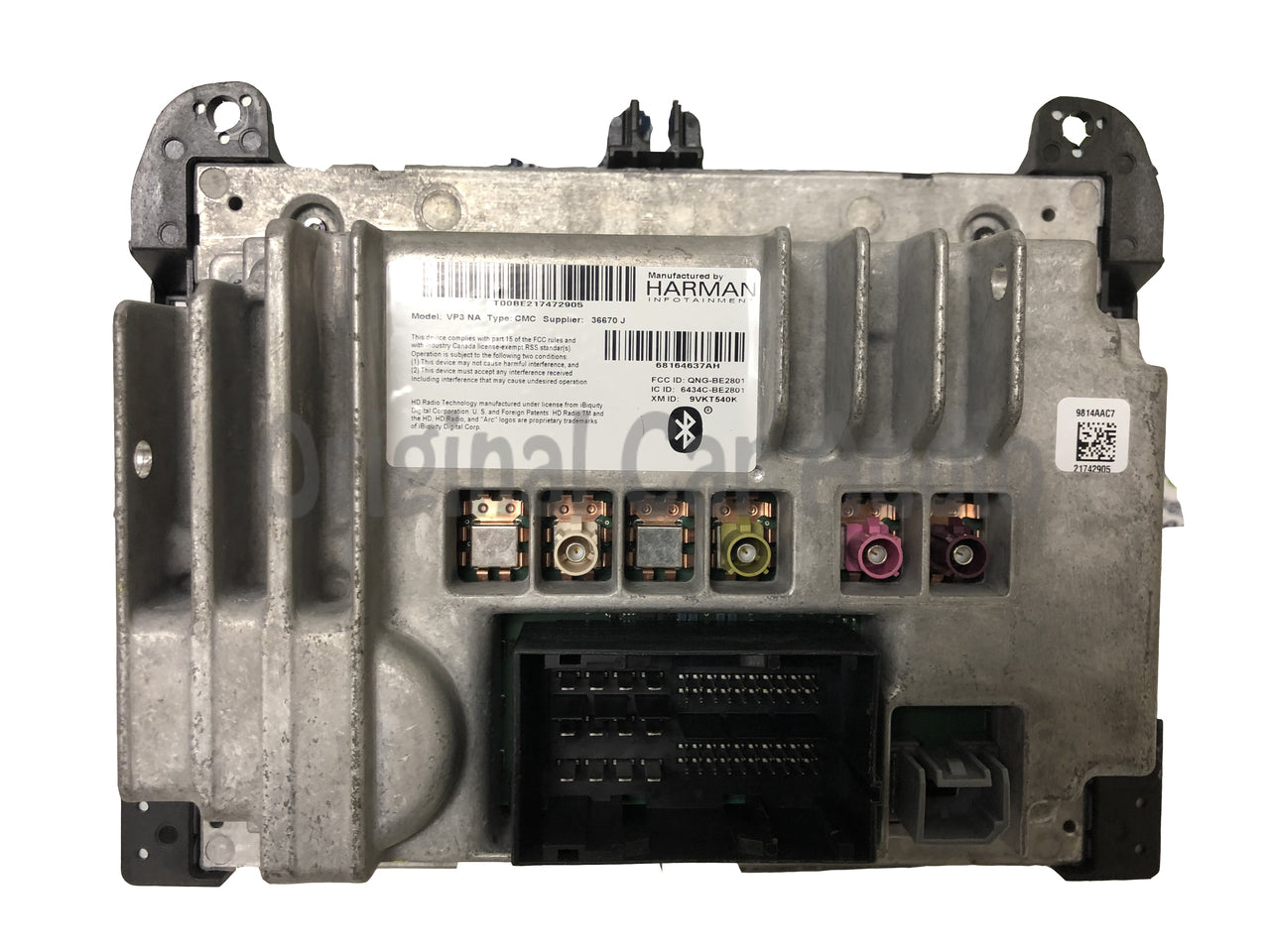 Refurbished 2014 - 2017 Dodge Durango OEM VP3 NA RA3 Touch Screen U Connect Multi Media Receiver