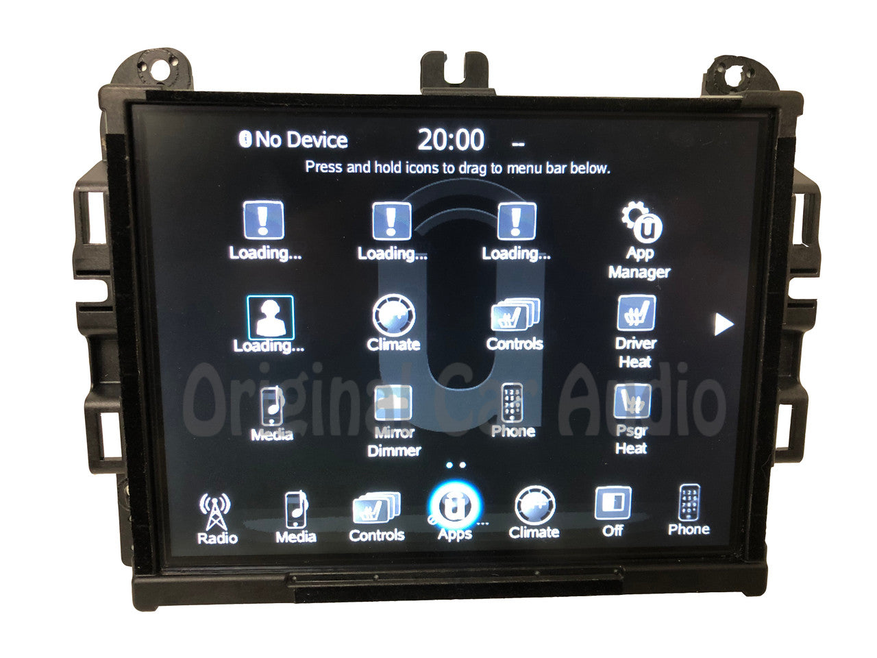 2014 - 2017 Dodge Durango OEM VP3 NA Touch Screen U Connect Multi Media Receiver