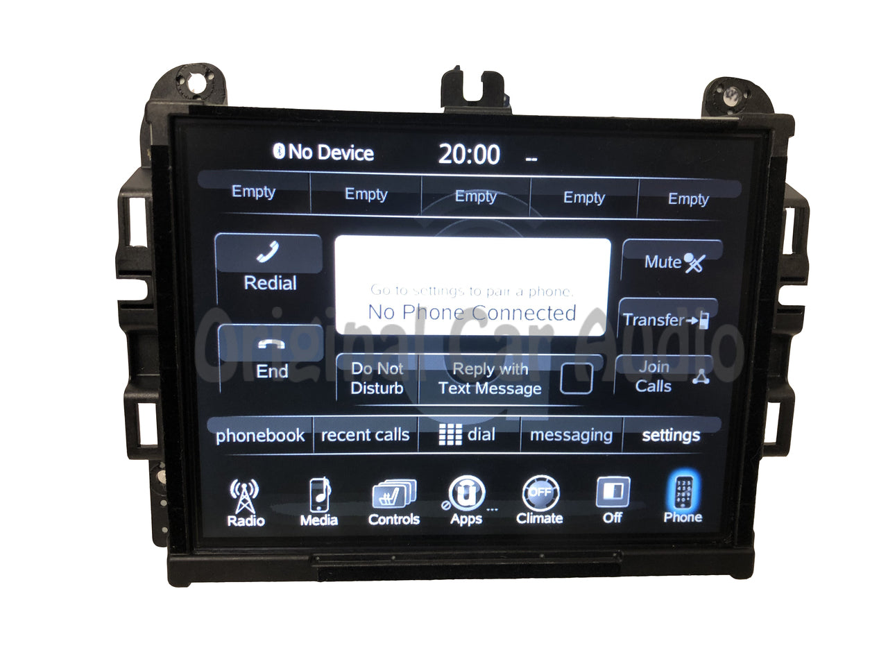 Refurbished 2014 - 2017 Dodge Durango OEM VP3 NA RA3 Touch Screen U Connect Multi Media Receiver