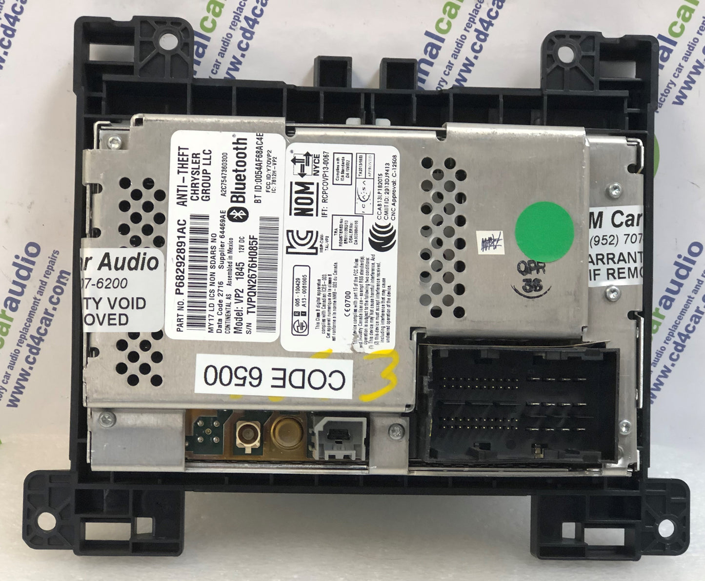2017 Dodge Challenger Charger OEM Media AM FM Radio Receiver