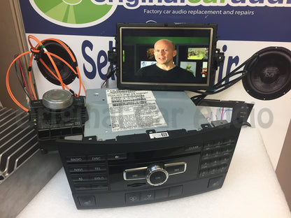 2013 Mercedes-Benz CLS-Class E-Class Navigation MULTI CD DISC PLAYER Radio NAVI OEM COMMAND