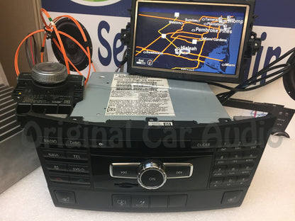 2013 Mercedes-Benz CLS-Class E-Class Navigation MULTI CD DISC PLAYER Radio NAVI OEM COMMAND