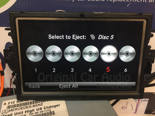 2012 - 2014 MERCEDES-BENZ C GL ML SLK Class OEM Information Display Screen