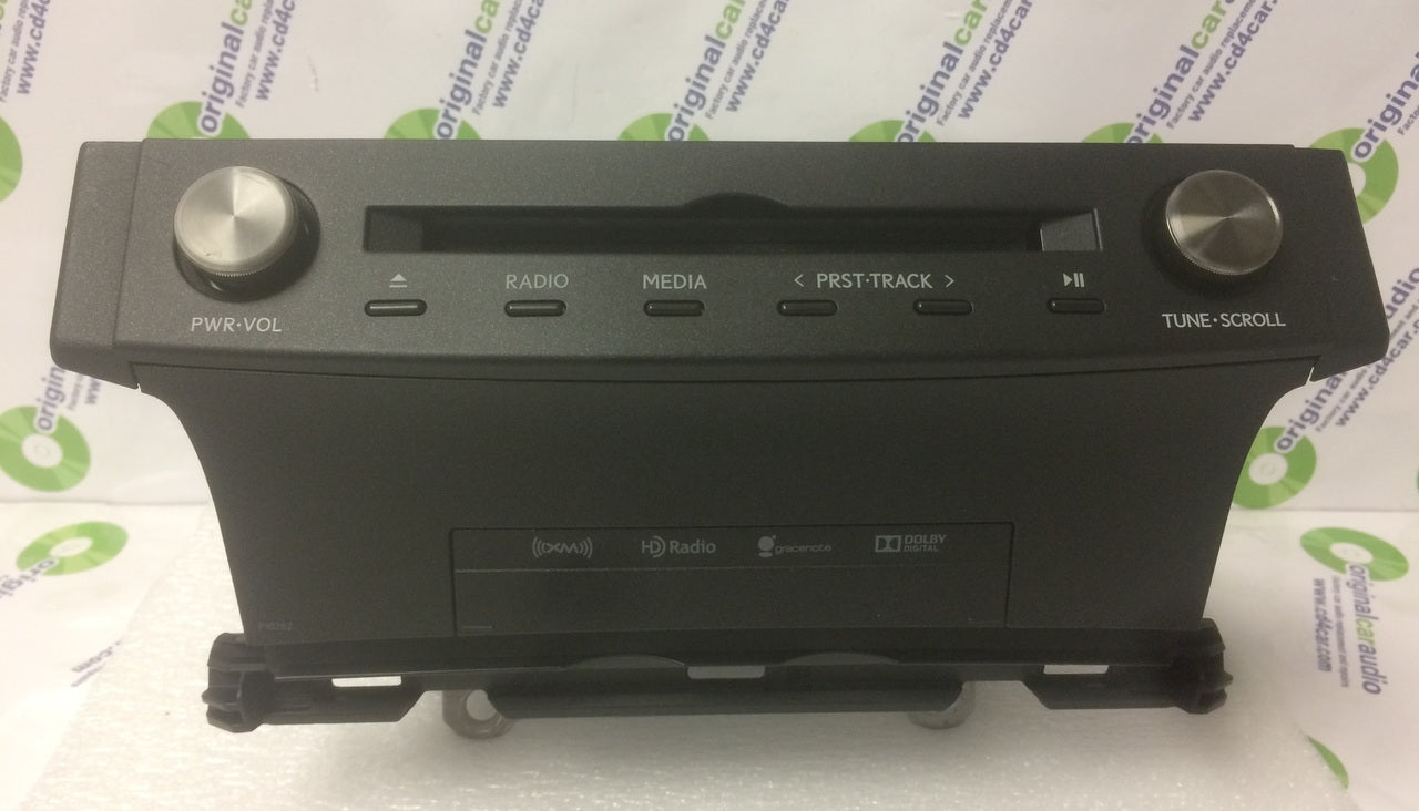 2015 - 2017 Lexus IS200T IS300 OEM Gracenote Navigation AM FM Single CD HD Radio Receiver P10762