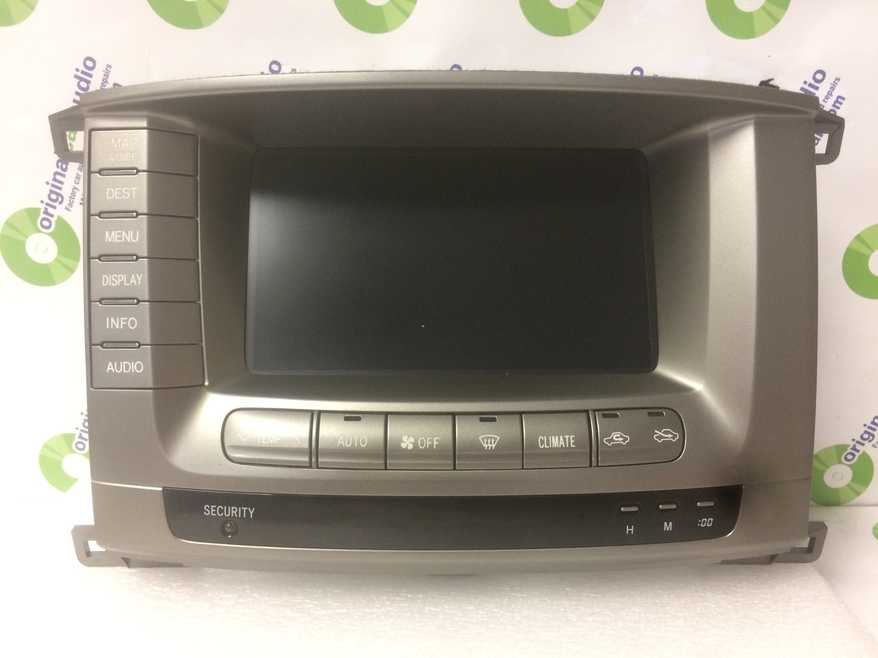 2002 - 2004 Toyota Land Cruiser OEM Denso Navigation Display Screen