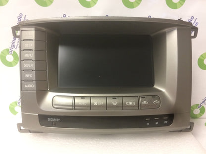 2002 - 2004 Toyota Land Cruiser OEM Denso Navigation Display Screen