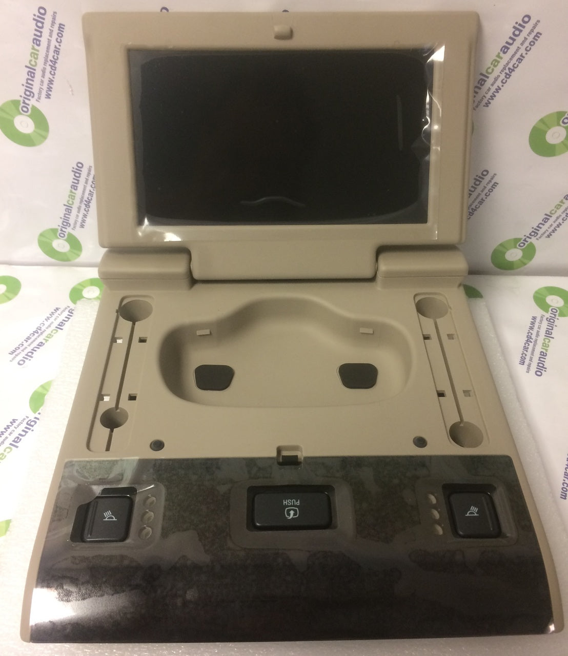 NEW 2015 - 2020Chevrolet Chevy GMC Cadillac OEM 3rd Row Rear Seat Entertainment DVD Display Monitor SHALE
