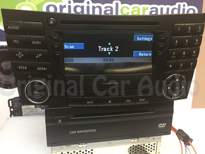 Mercedes Benz E-Class CLS-Class AM FM Tape CD Player