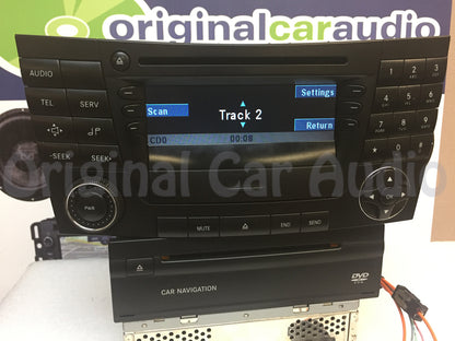 Mercedes Benz E-Class CLS-Class AM FM Tape CD Player