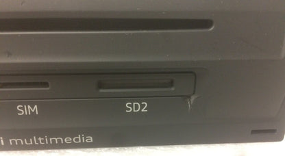 2015 - 2017 Audi R8 OEM Sim SD slot Multimedia CD Player MIB2 BLEMISHED