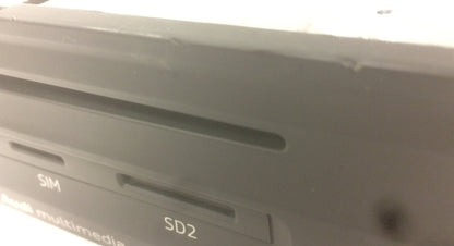 2015 2016 2017 Audi Q7 OEM Multimedia SIM SD CD Player Control Unit BLEMISHED