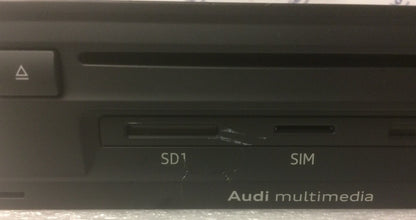 2015 - 2017 Audi R8 OEM Sim SD slot Multimedia CD Player MIB2 BLEMISHED