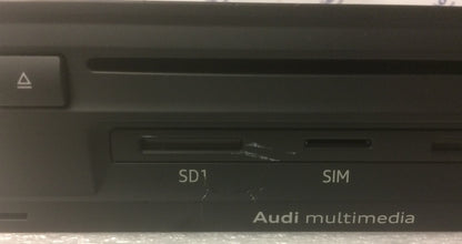 2015 2016 2017 Audi Q7 OEM Multimedia SIM SD CD Player Control Unit BLEMISHED