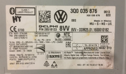 2015 - 2017 Volkswagen Golf OEM Navigation System MMI Control Module MIB2 BLEMISHED