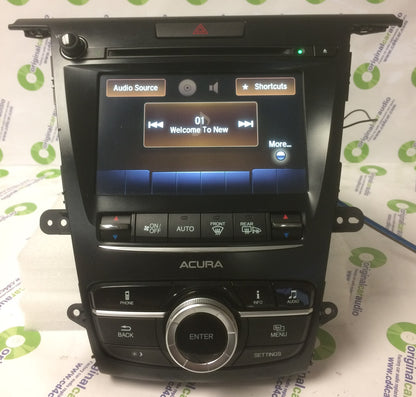 2015 - 2017 Acura TLX OEM Non Navigation Radio Display Screen Receiver w/ Controller