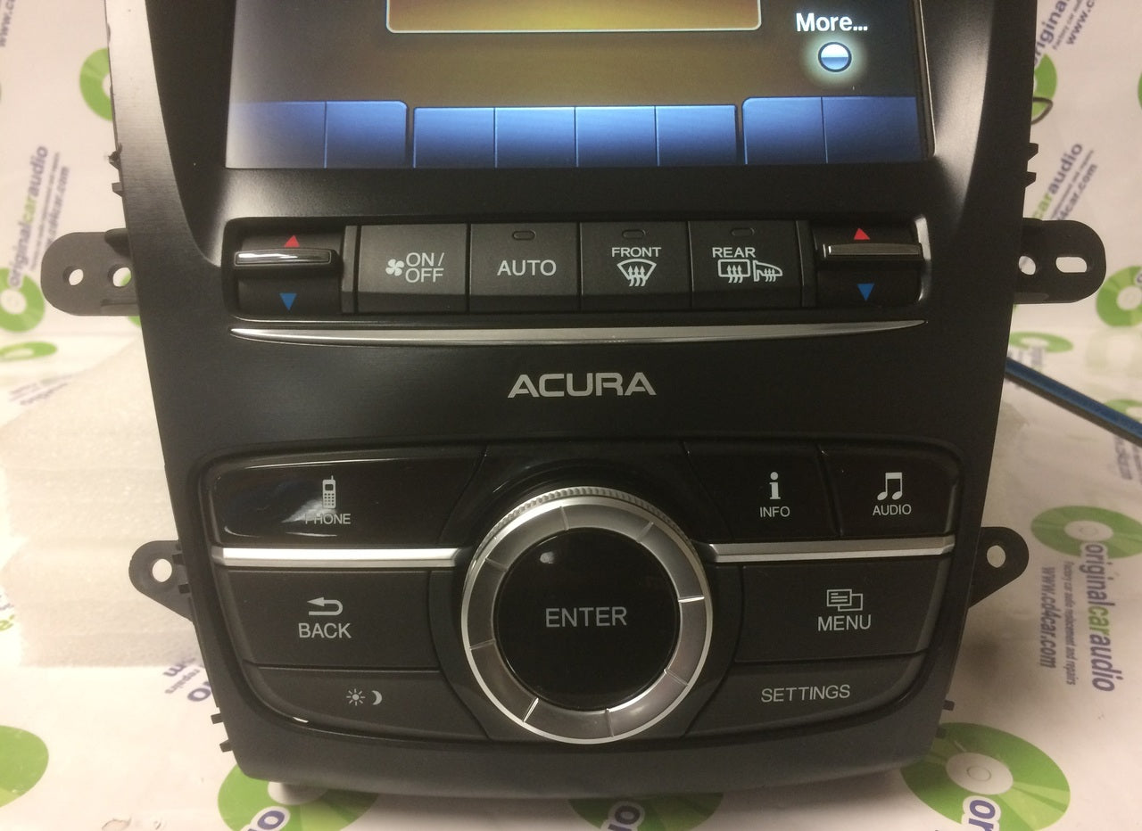 2015 - 2017 Acura TLX OEM Non Navigation Radio Display Screen Receiver w/ Controller