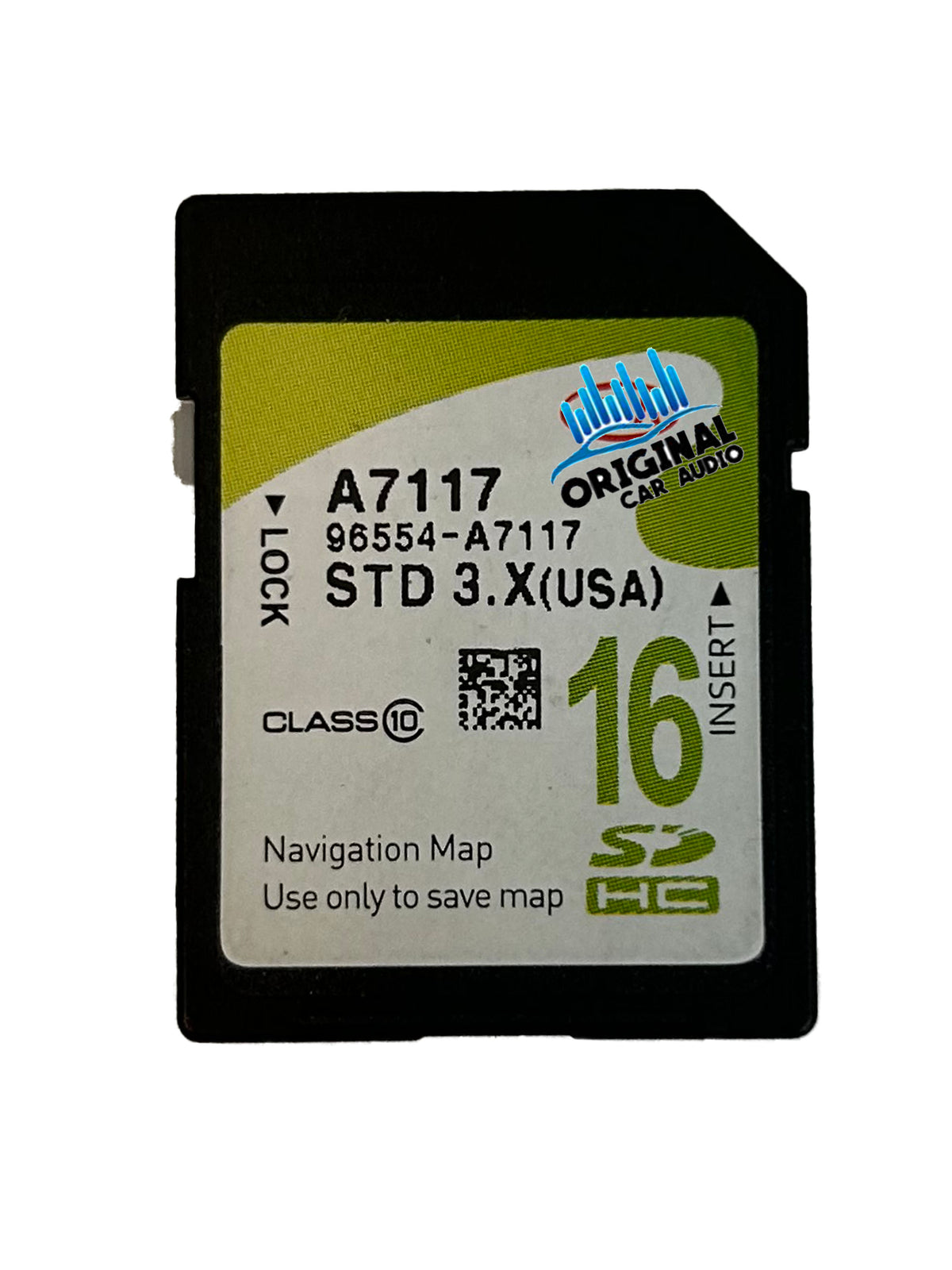 2015 - 2016 Forte OEM GPS Navigation Memory Factory STD 3.X SD Card U.S Map 96554-A7117