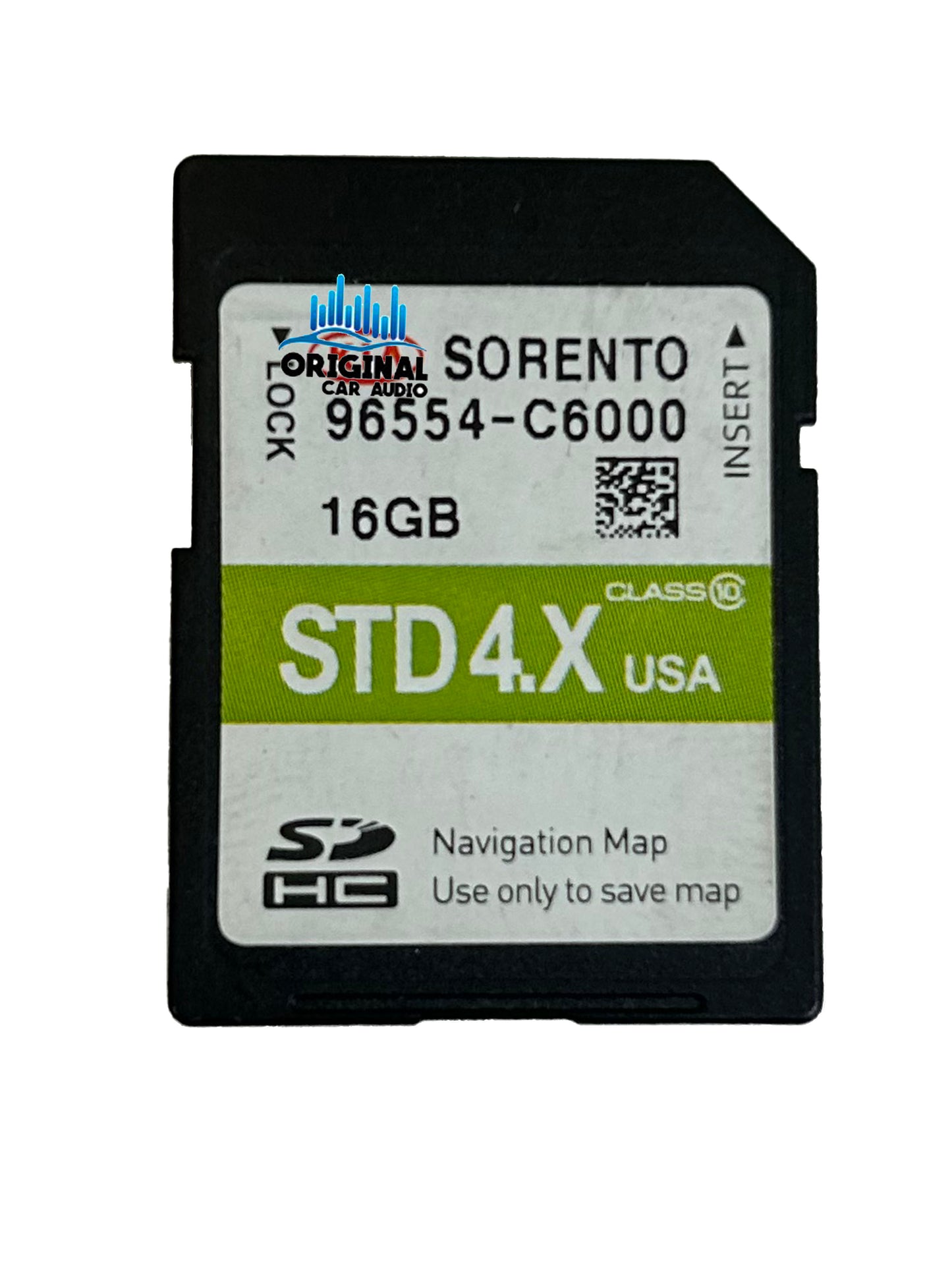 2015 - 2016 Sorento OEM GPS Navigation Memory Factory STD 4.X SD Card U.S Map 96554-C6000