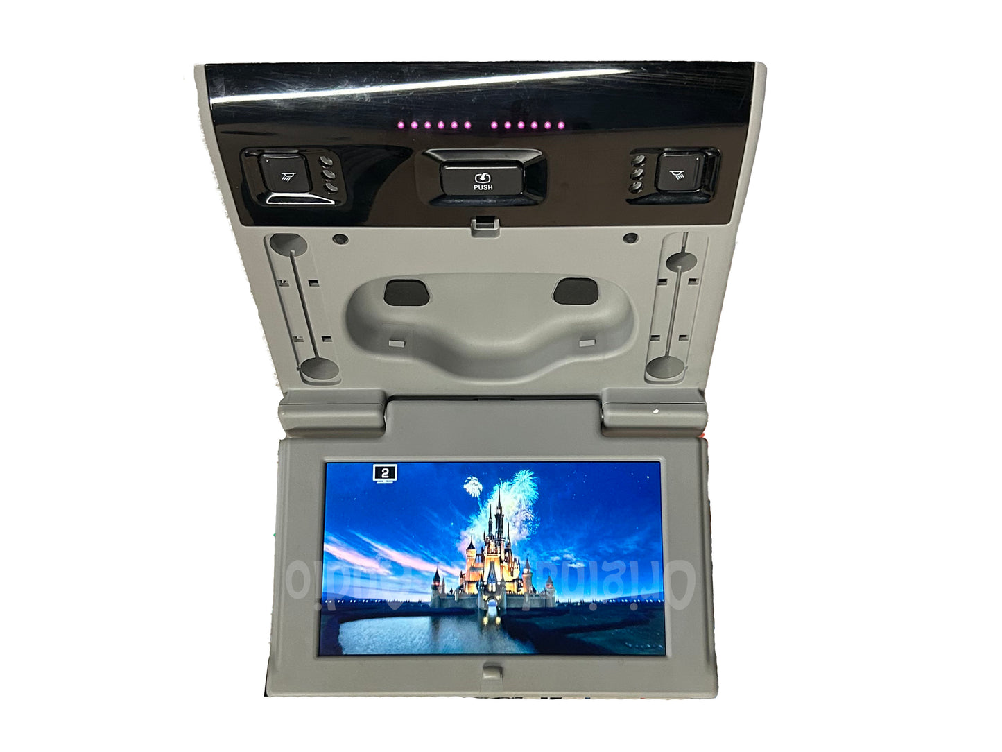 2015 - 2020 Chevy Cadillac GMC OEM Rear Entertainment 3rd Row Display Screen GRAY