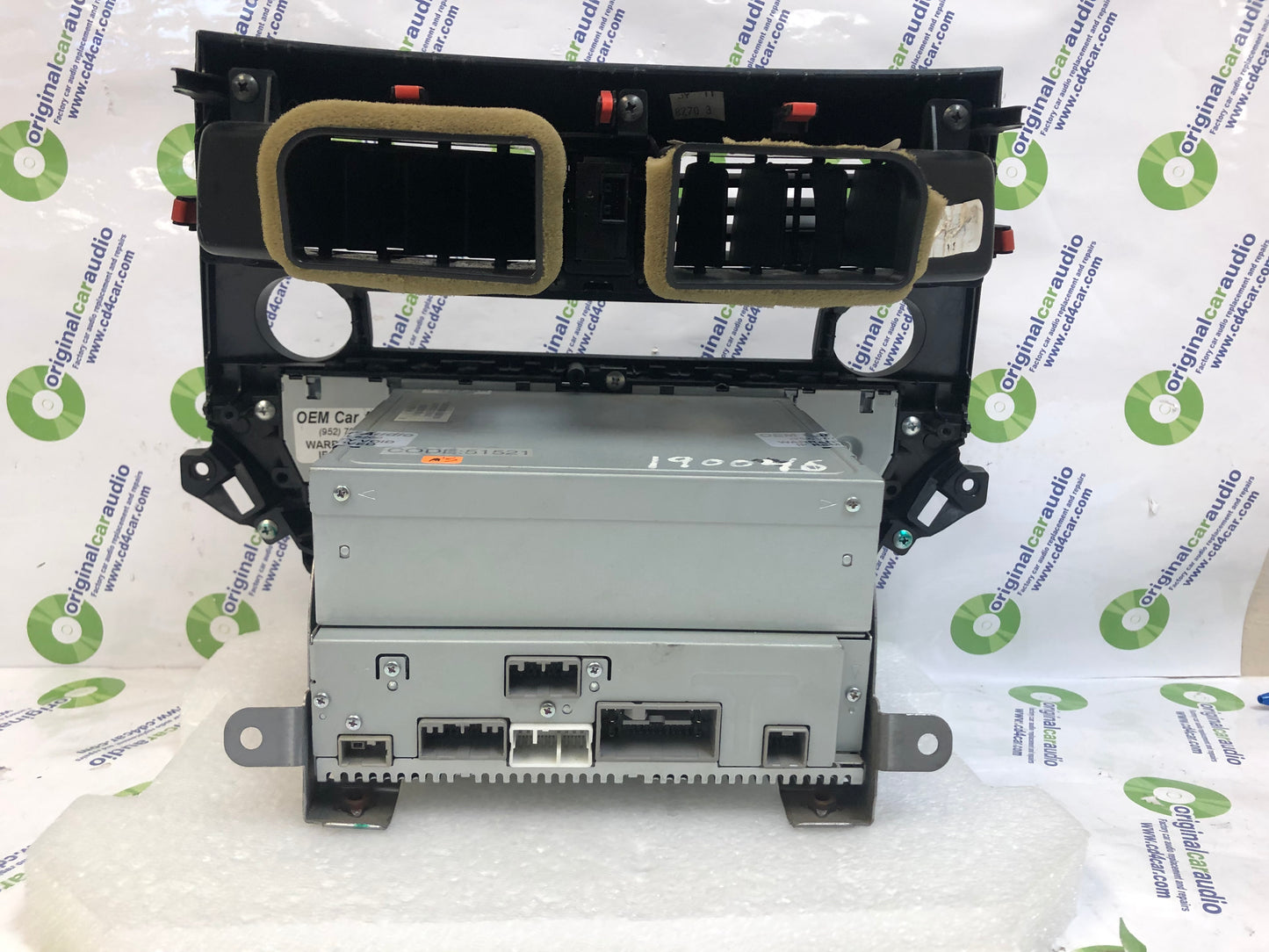 08 09 10 11 12 Honda ACCORD Radio RDS AUX MP3 6 Disc CD Player Climate Controls 3BA4 w/Trim & AC Premium Sound