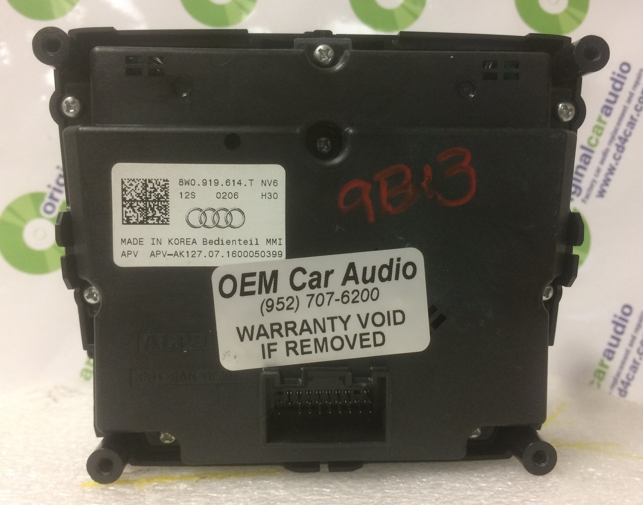 2016 - 2017 Audi A4 Allroad OEM Factory Navigation Radio Media Control Switch